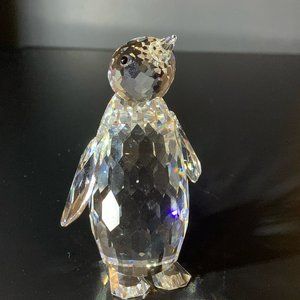 Vintage Swarovski Crystal Figurine Penguin
